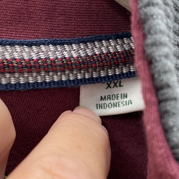 Orvis 1/4 Zip Fleece Gray Line Long Sleeve Pullover Men’s Size XXL - Picture 6 of 9